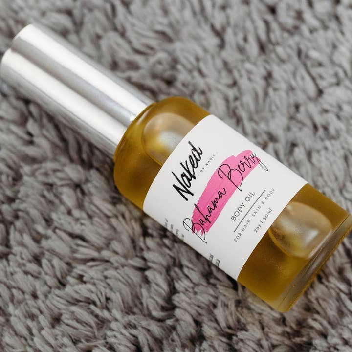 Huile pour le corps Bahama Berry 2oz pour la vente par naked by nadie