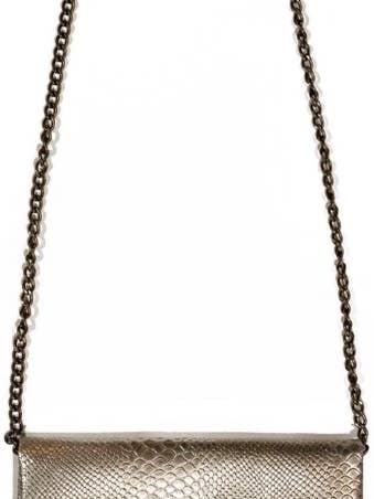 West Hollywood Sac à bandoulière en peau de serpent pour la vente par Stacy Kessler Accessories