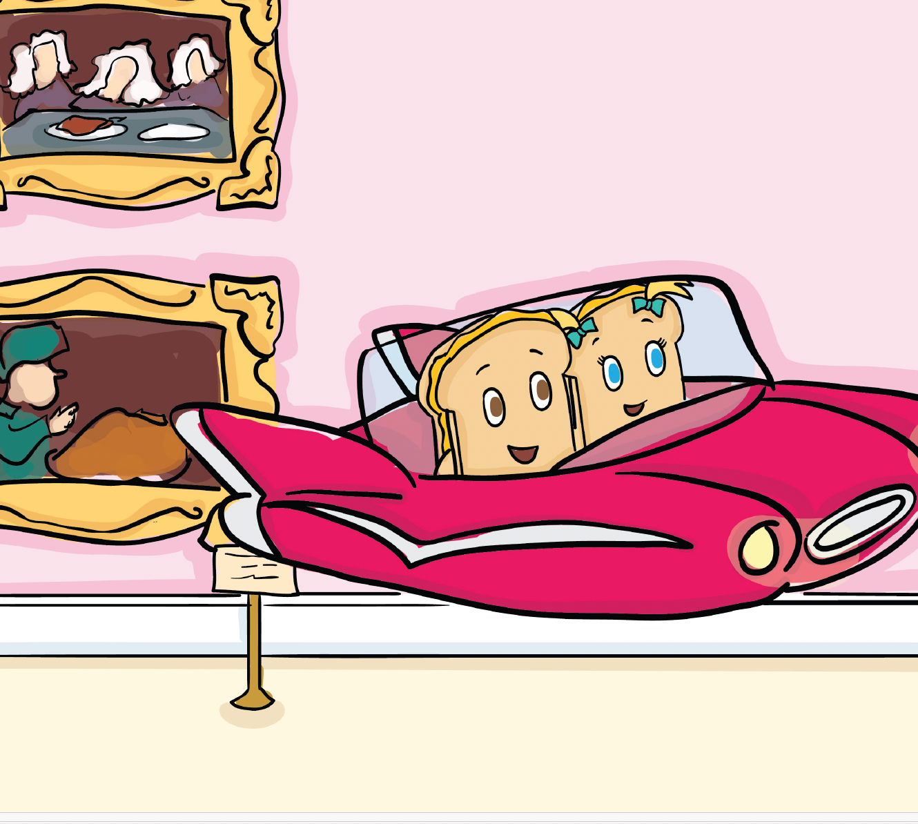 The Adventures of Susie & Johnny Grilled Cheese - Wholesale Early Reader Book (6-8) - Susie and Johnny Grilled Cheese  #1-3 (Hardback)2