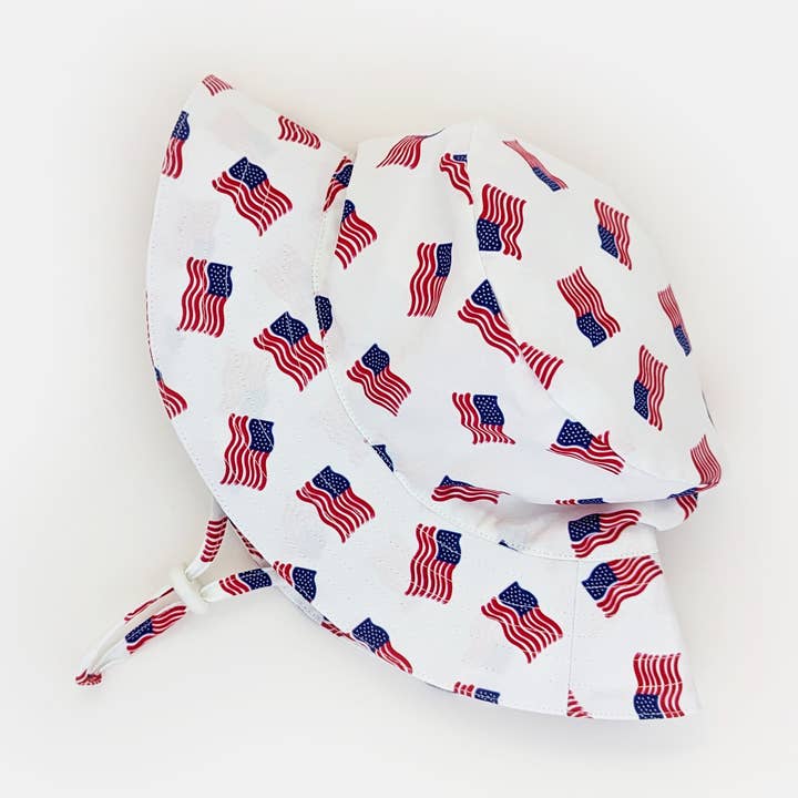Liberty 4th of July Bucket Hat Baby & Toddler SALE for wholesale by Huggalugs