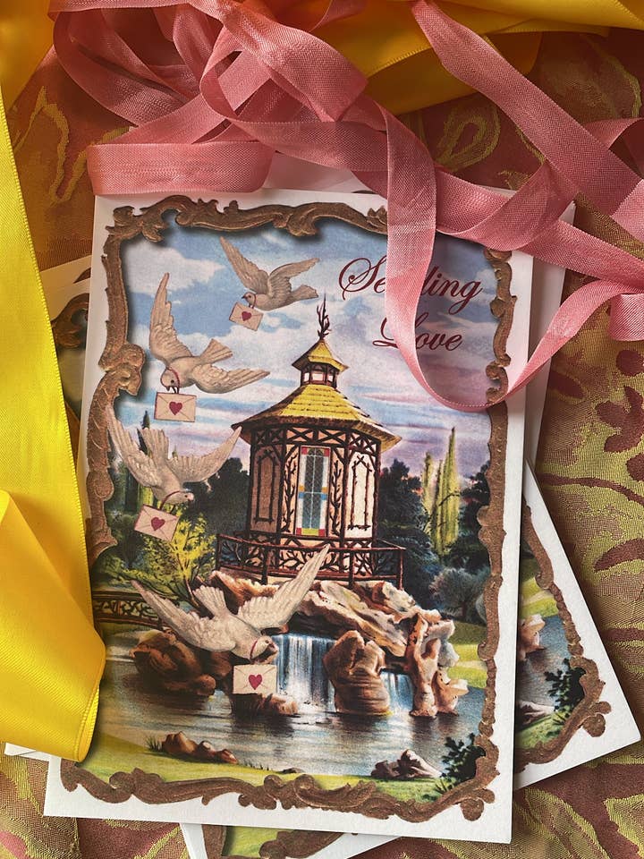 Sender et kærligt minde Valentinsdagkort for engroshandel hos Ivory Tower Studios