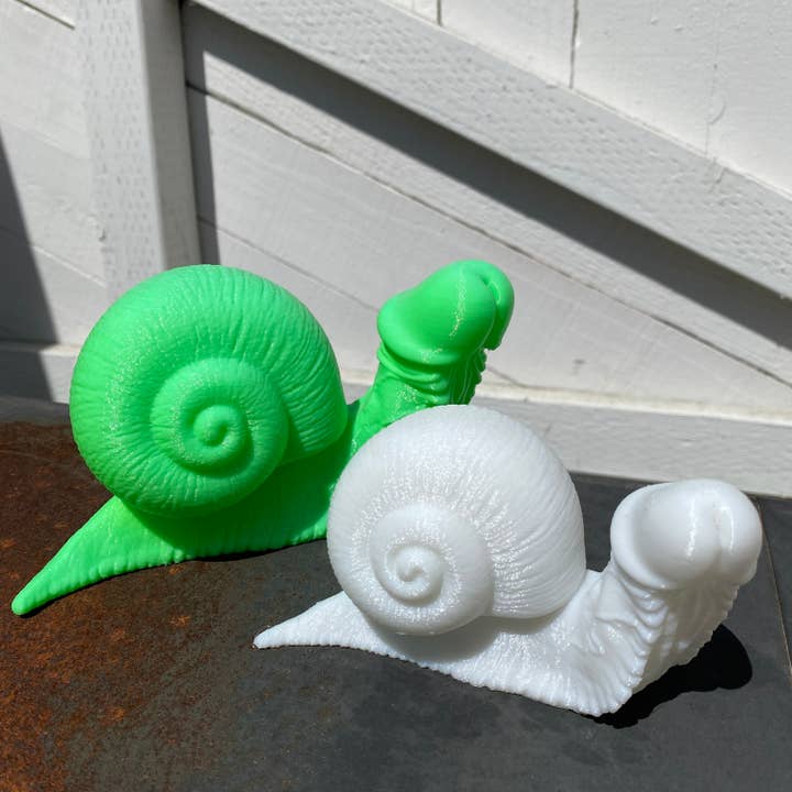 NumanPrints - Vente Cadeau amusant/original - Pénis Snail Garden Dick Glow The Dark Fucktopus3