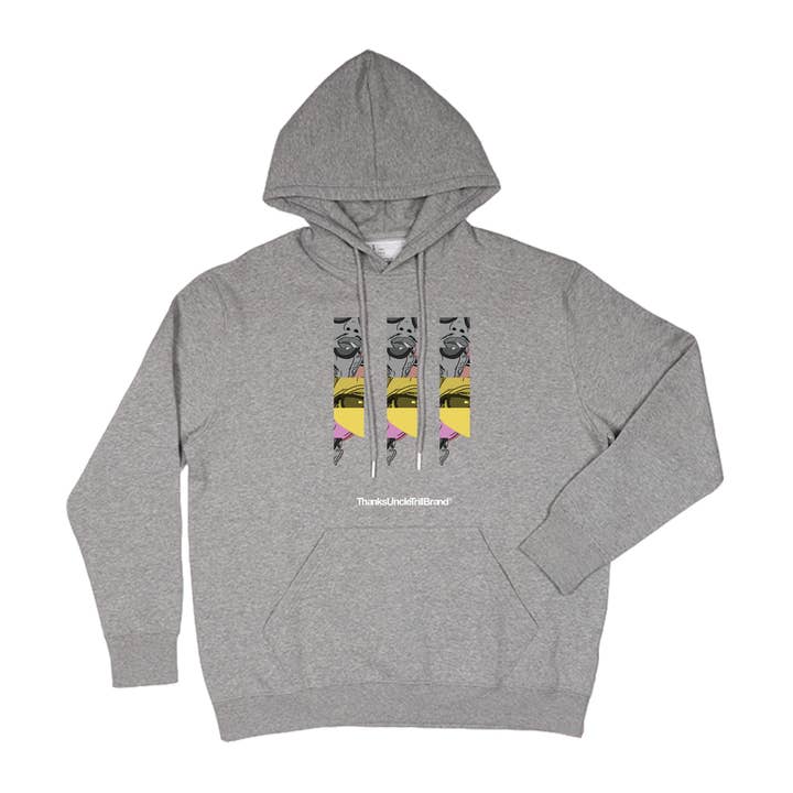 Sweat à capuche Addicted to Investing (gris) pour la vente par Urbancoolab