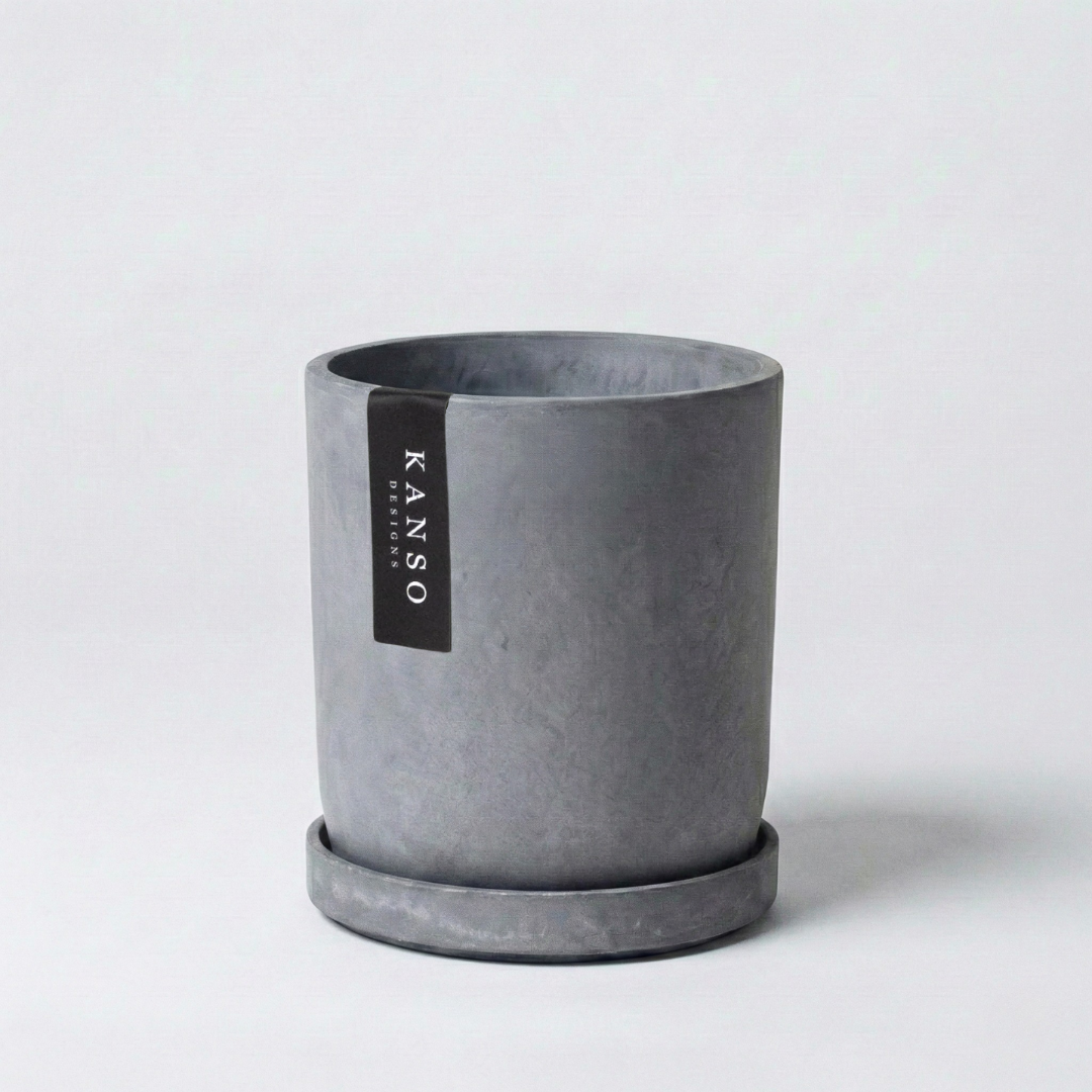 Kanso Designs - Wholesale Plant Pot - 7" & 4" Signature Planters & Saucer - 2PCS | Earth Colorways22