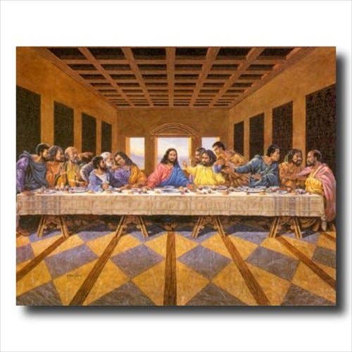 Art Prints Inc Black Last Supper Jesus Christ African American Religious Wall Picture 16x20 for wholesale by Unlimited Potential LLC