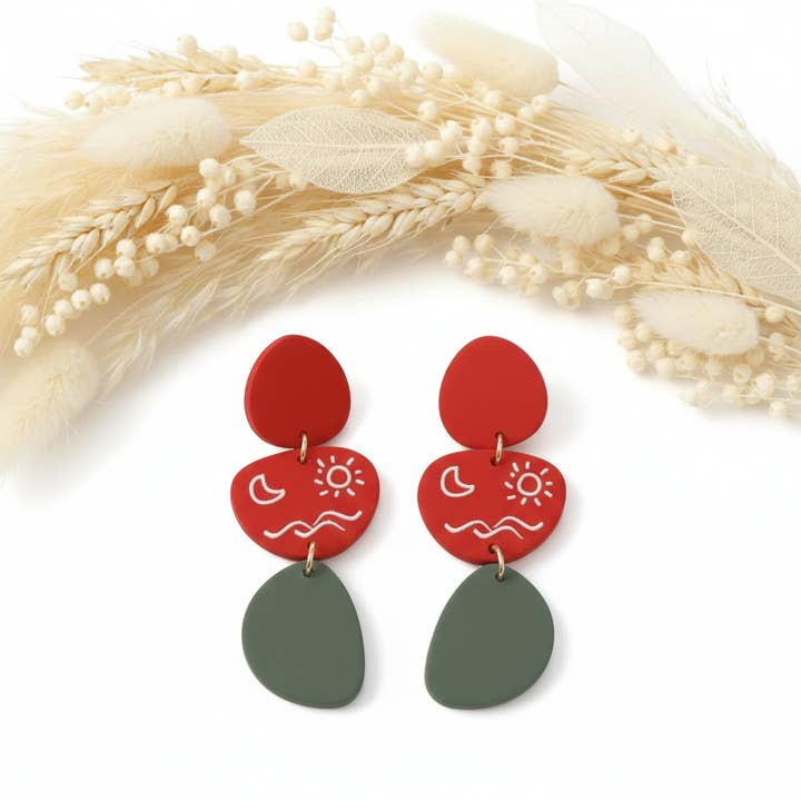 Pendientes - Acrílico para venta al por mayor de Produtos Namasté