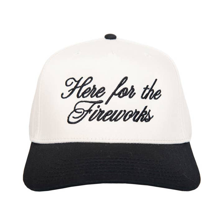 Katydid - Wholesale Baseball Cap - Women's - Here For The Fireworks 4th of July Hat