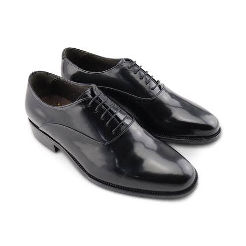 Otisopse – Großhandel Oxford-Schuhe – Herren – Schwarze Oxford-Schuhe aus gebürstetem Leder10