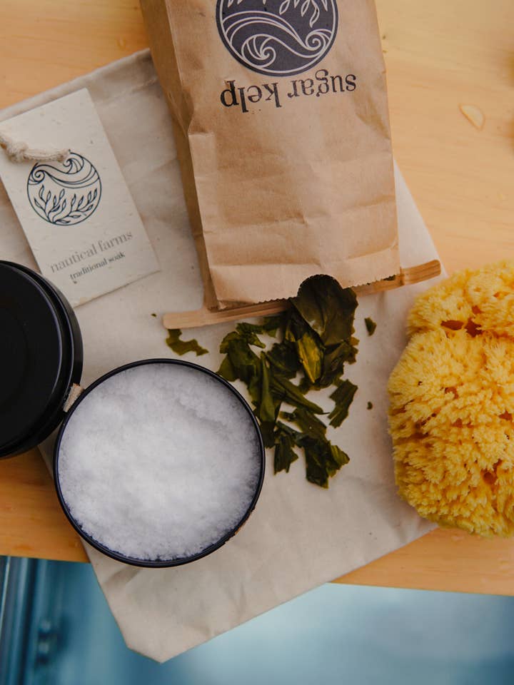Traditional Seaweed Bath Soak for wholesale by Nautical Farms