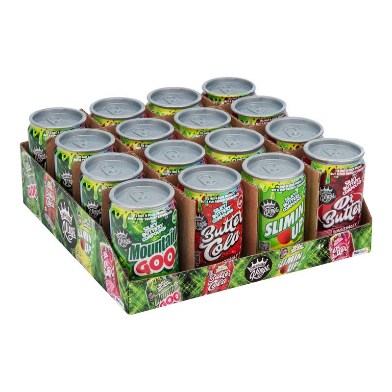 Paladone UK - Wholesale Putty/Slime - Kids - Parody Mini Soda Cans Mixed PDQ1