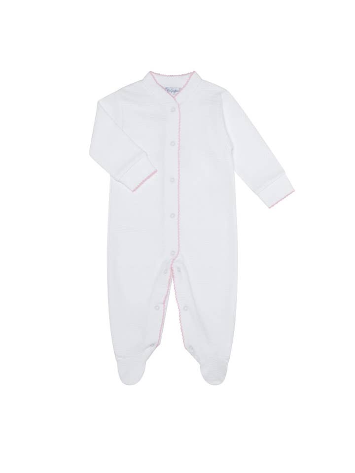 Nellapima - Wholesale Jumpsuit - Baby - White Bubble Baby Footie