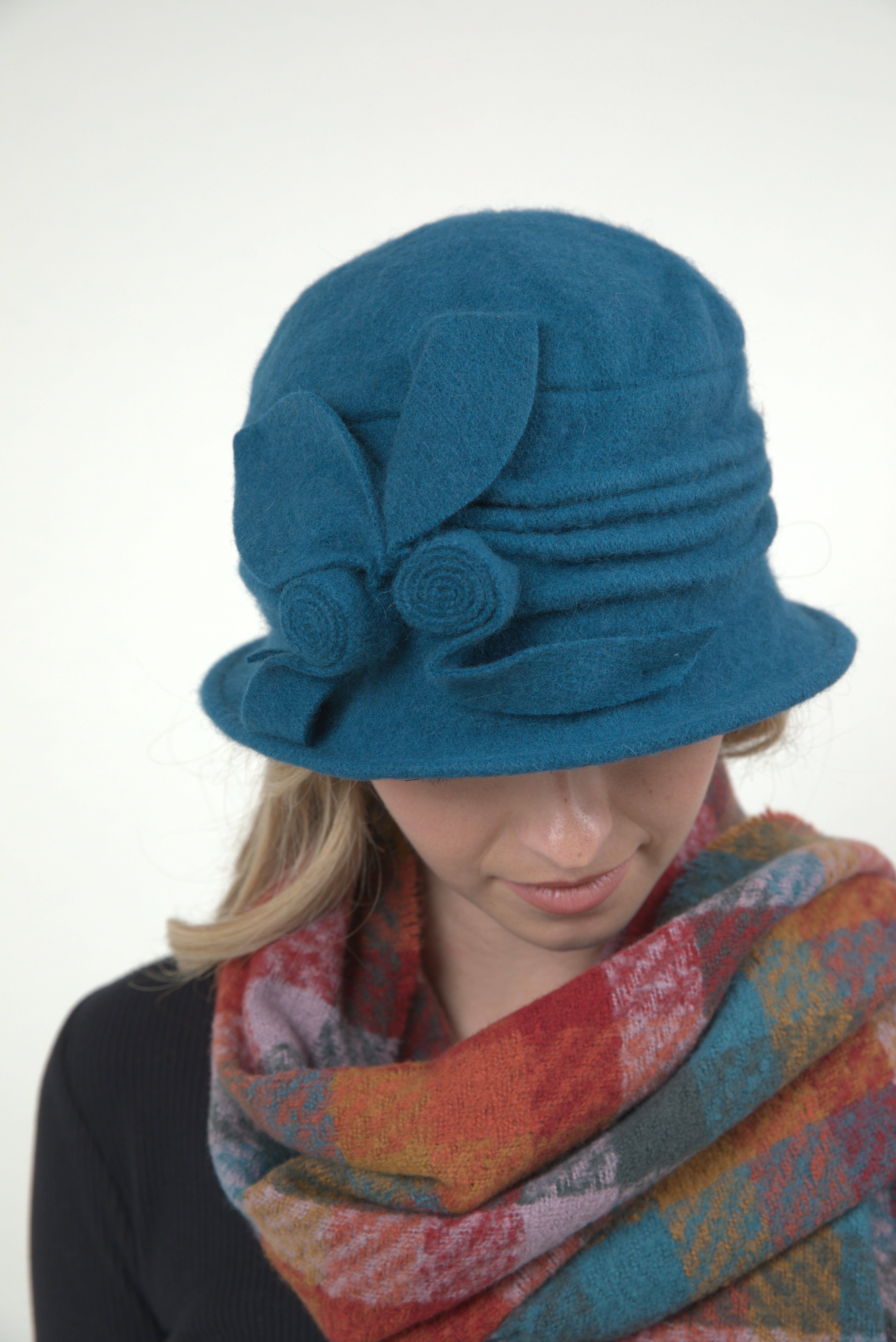 Jeanne Simmons Accessories - Vente Chapeau cloche – femme - Chapeau cloche côtelé en laine feutrée pour femme - Jeanne Simmons Accessories3