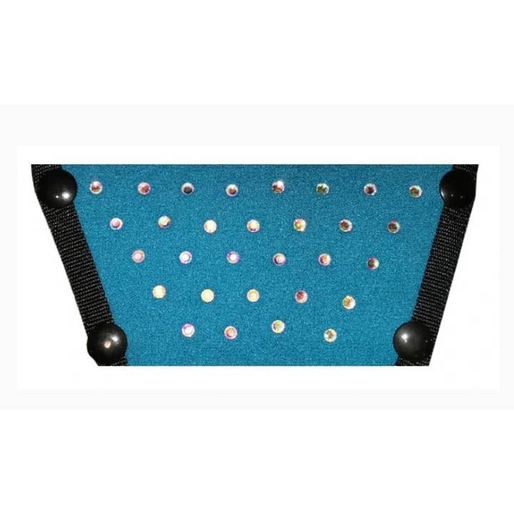 Onesole - Wholesale Shoe Accessories - Turquoise almost decadent crystal interchangeable shoe top