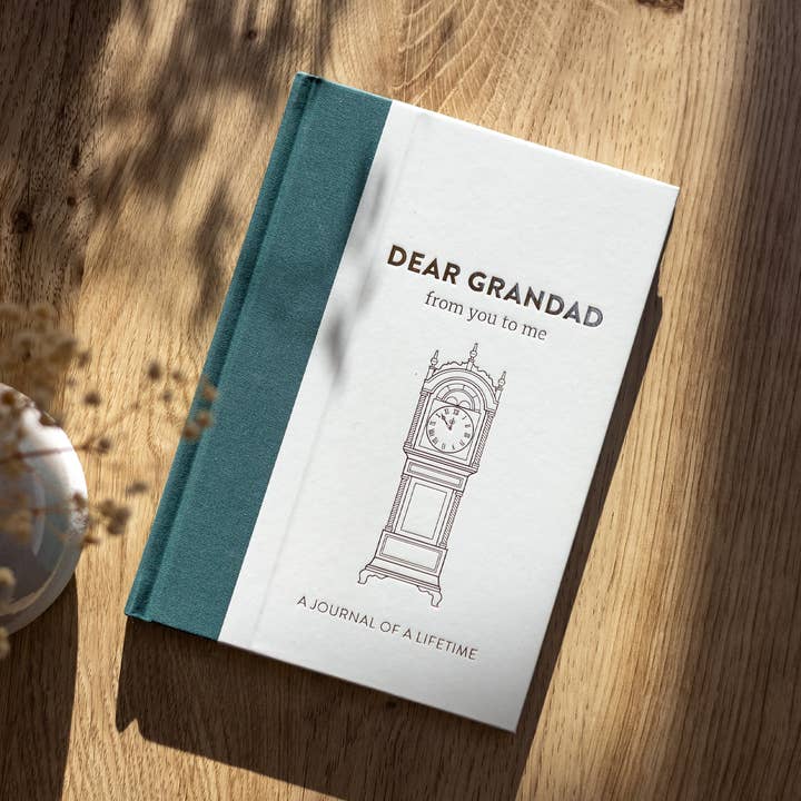 Dear Grandad Memory Journal | Guided Keepsake Gift for wholesale by FROM YOU TO ME Gifts