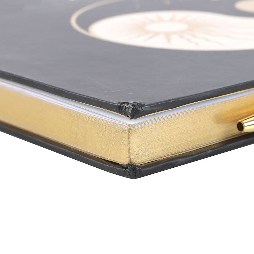 Something Different Wholesale - Wholesale Journal/Diary - Yin Yang Journal with Black Obsidian Pen6