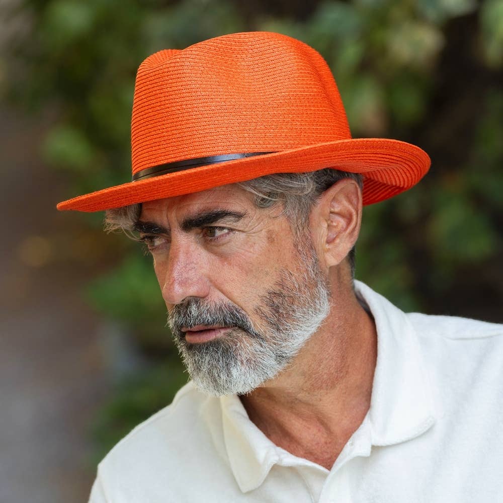 TRAVAUX EN COURS... - Wholesale Straw Hat - Unisex - PAPER HAT leather link25