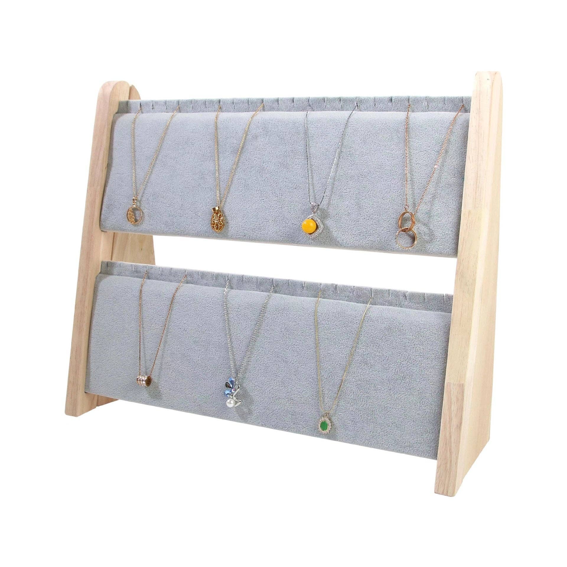Ole - Wholesale Jewelry Stand & Display - Jewelry Vertical Necklace Bracelet Display Rack W18129