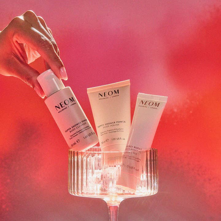 Neom Wellbeing - Wholesale Bath & Body Set - Energy Boosting Trio1