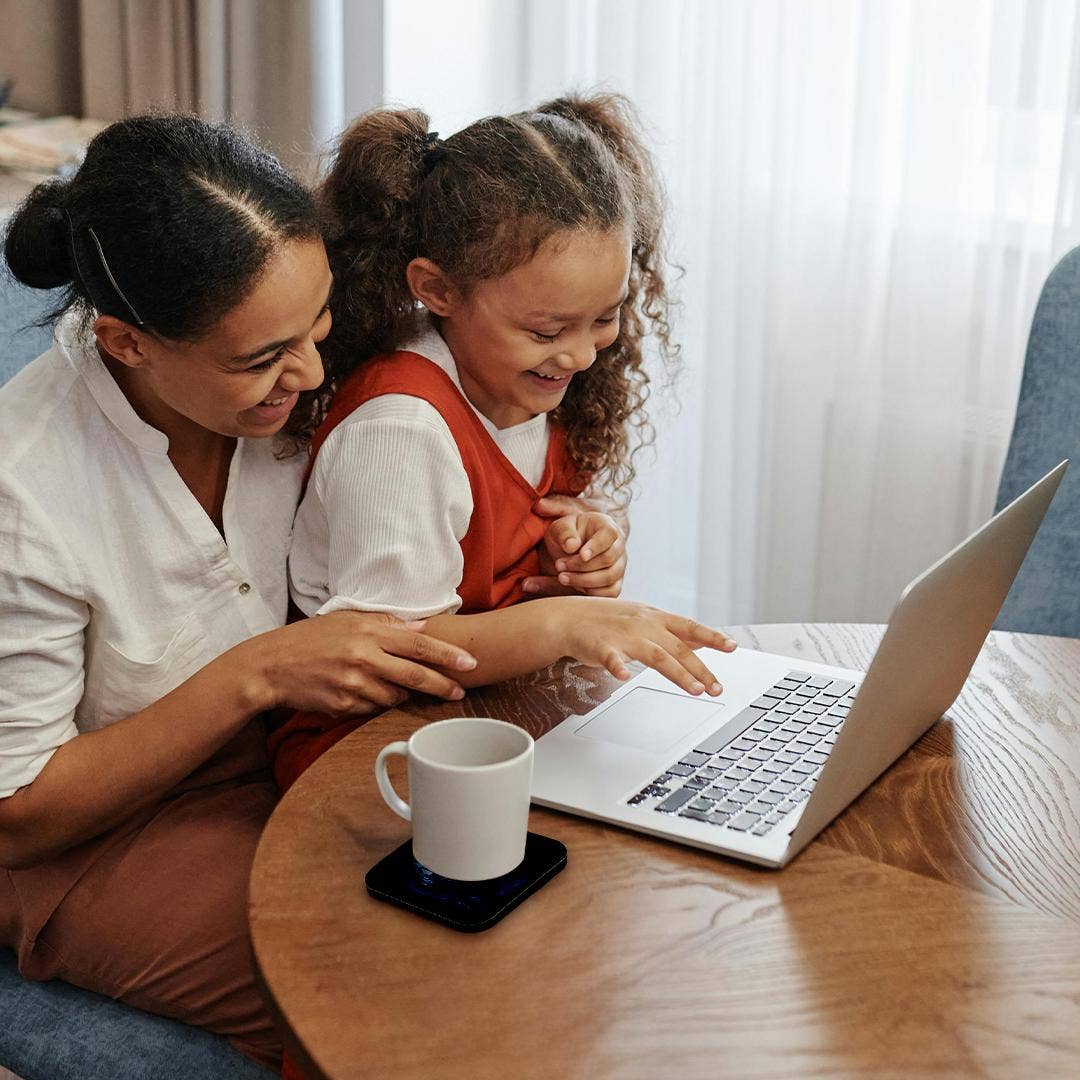 3dRose - Wholesale Coasters - 3dRose, Mystical, magical wolf portrait. Yellow eyes. Dark blue, black gift, Coaster8