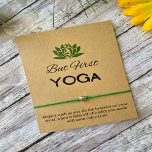 Breathe Believe Be Charm, Yoga Keychain, Namaste Gift, Gift for