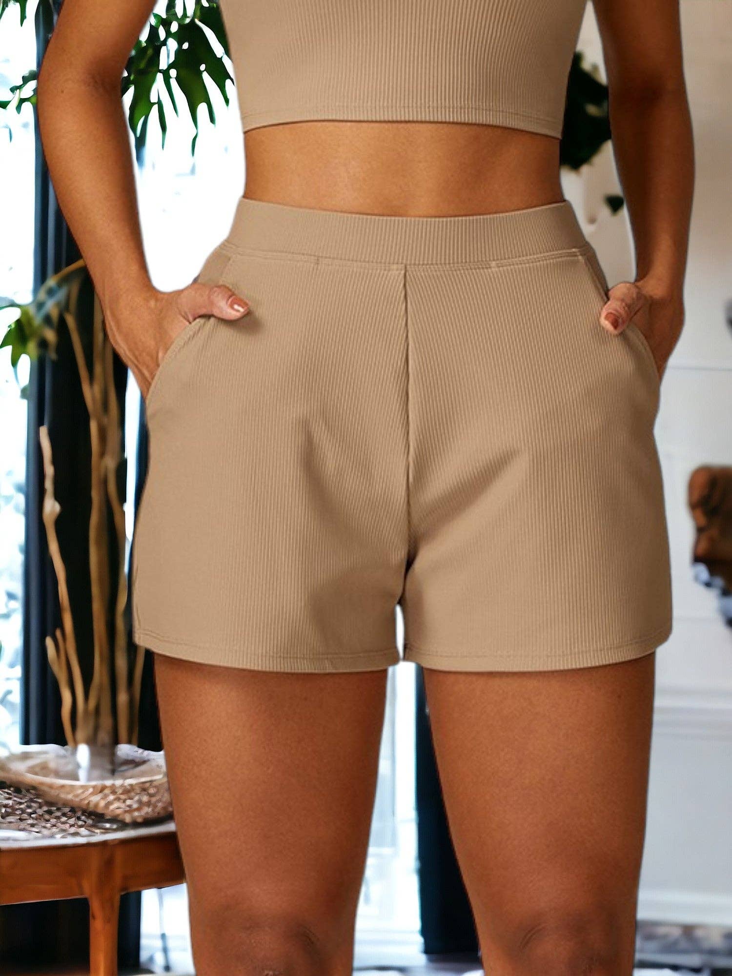 Active by Anna-Kaci – Engroshandel Træningsshorts – til kvinder – Hurtigtørrende løbe- og fitness-yogashorts med gevind6