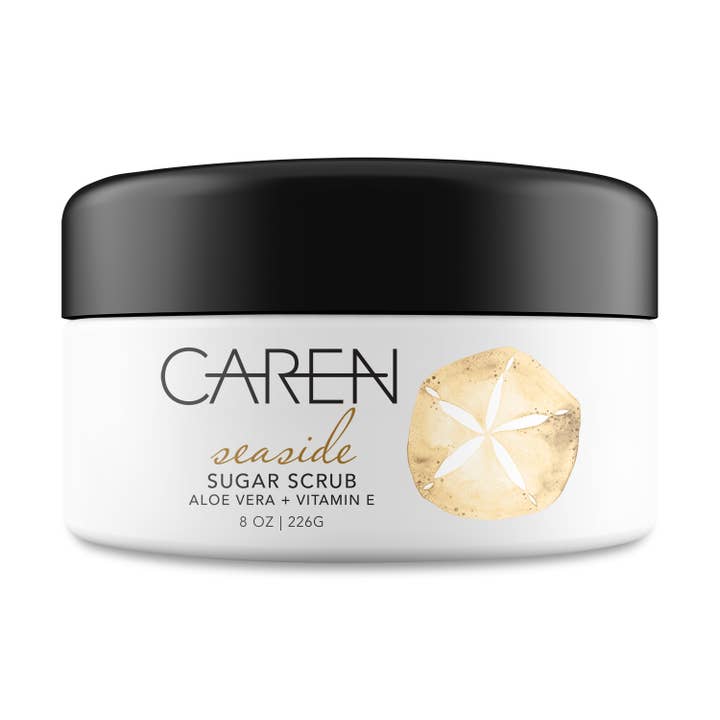 Caren Products - Wholesale Body Scrub/Exfoliant - Sugar Scrub - Seaside | 8 oz