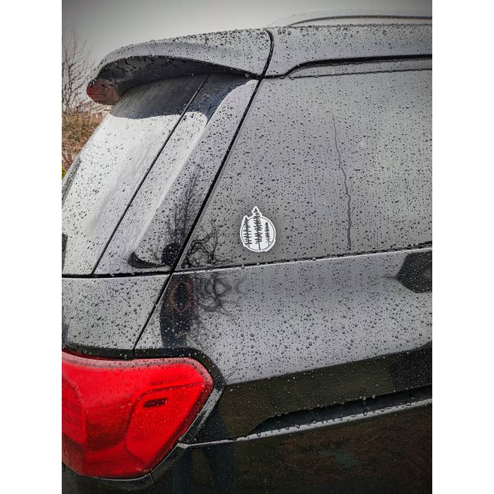 Northwest By Nature - Wholesale Sticker - Maple Leaf Whistler Blackcomb Inukshuk Black Tusk Sticker