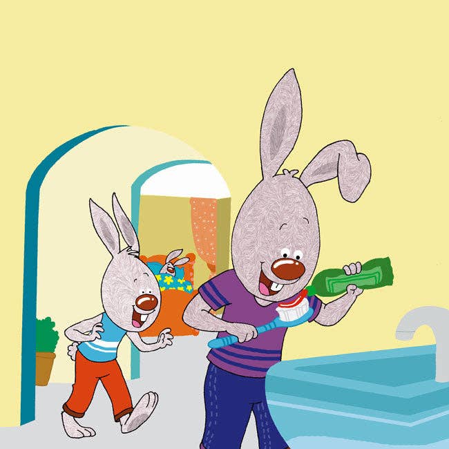 REMOVED BRAND - Wholesale Book - Kids - I Love to Brush My Teeth (Swedish Language Children's Book)1