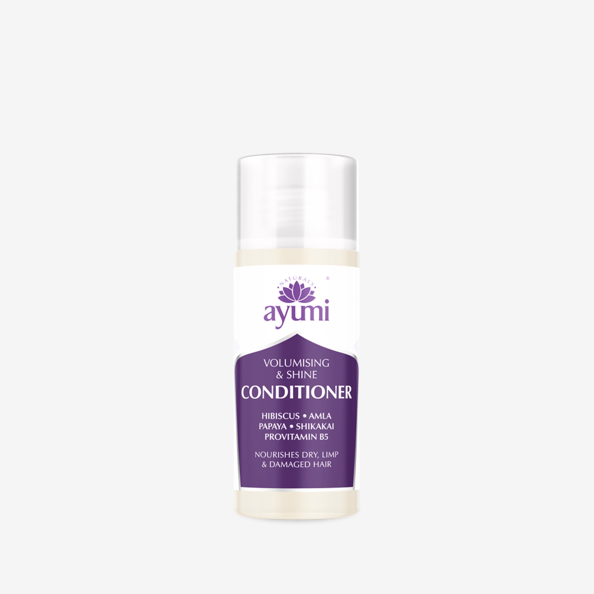 Ayumi Naturals – wholesale Hair conditioner – Volumising and Shine Conditioner 50ml - Travel Size0