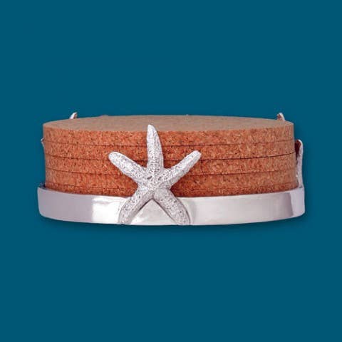 Starfish Coaster Set (6 Pcs.) for wholesale by Basic Spirit