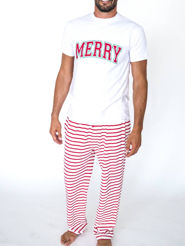 SoftSnooze™ Adult Cotton Modal Red & White Stripe Pajama Pants
for wholesale on Faire1