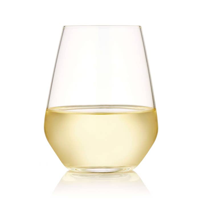 Libbey - Wholesale Wine Glass - Libbey Greenwich Stemless Wine Gift Set of 4, 18oz
