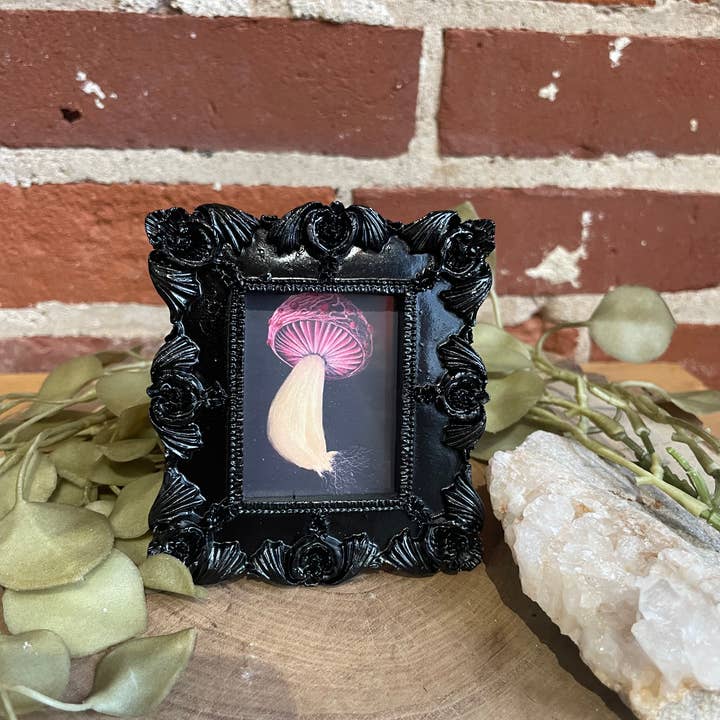 Signum Somnia - Vente Affiche d'art - Mini œuvres encadrées style gothique, art insolite, décor effrayant6