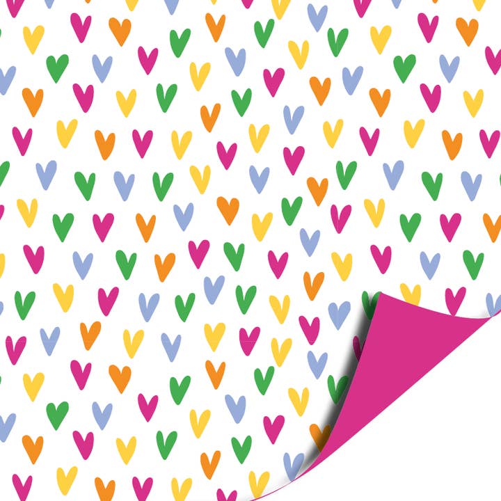 Wrapping paper | Hearts for wholesale by Wensjegeluk