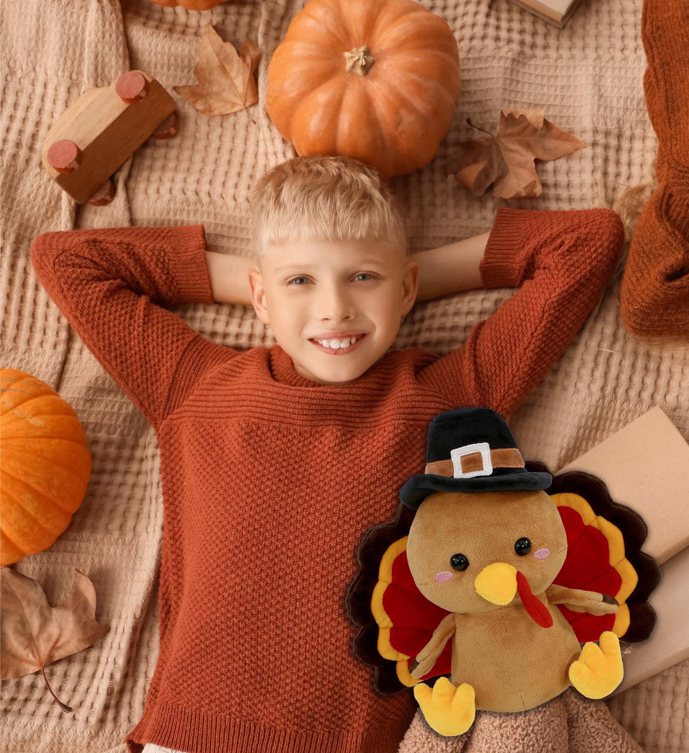 Cota Global - Wholesale Stuffed/Plush Toy - Kids & Baby - Plush - Turkey 10"6