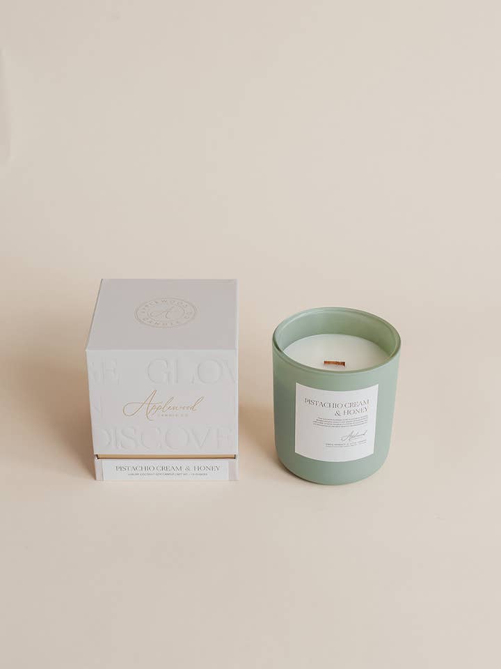 Pistachio Cream & Honey for wholesale by Applewood Candle Co