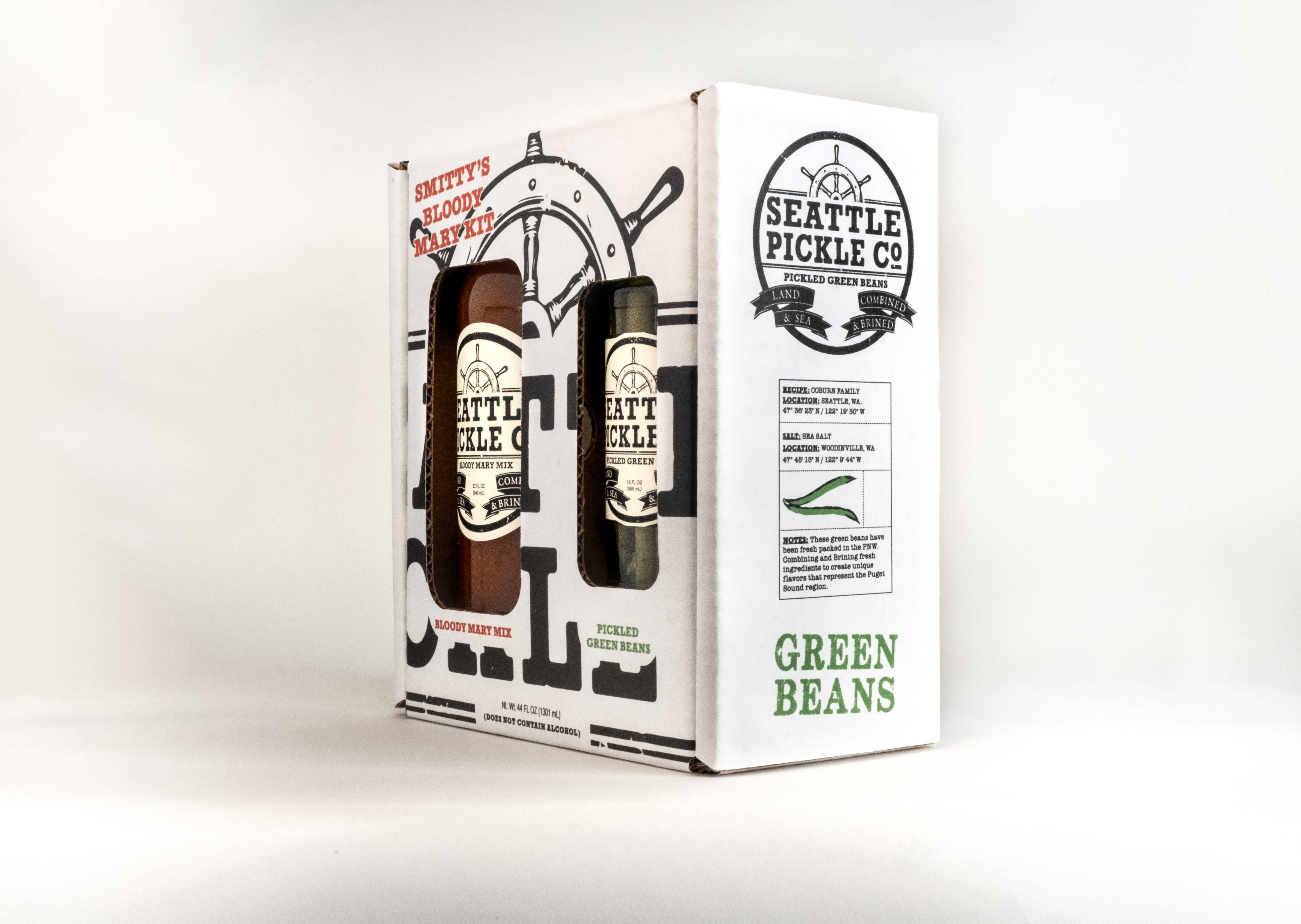 Seattle Pickle Co - Wholesale Cocktail Mix/Syrup - Smitty's 'Mary Mix - GIFT SET2