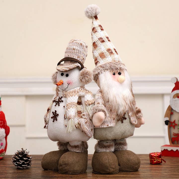 NINEXIS - Wholesale Christmas Decoration - CWMM1739_Christmas Decorations Knitted Retractable Doll