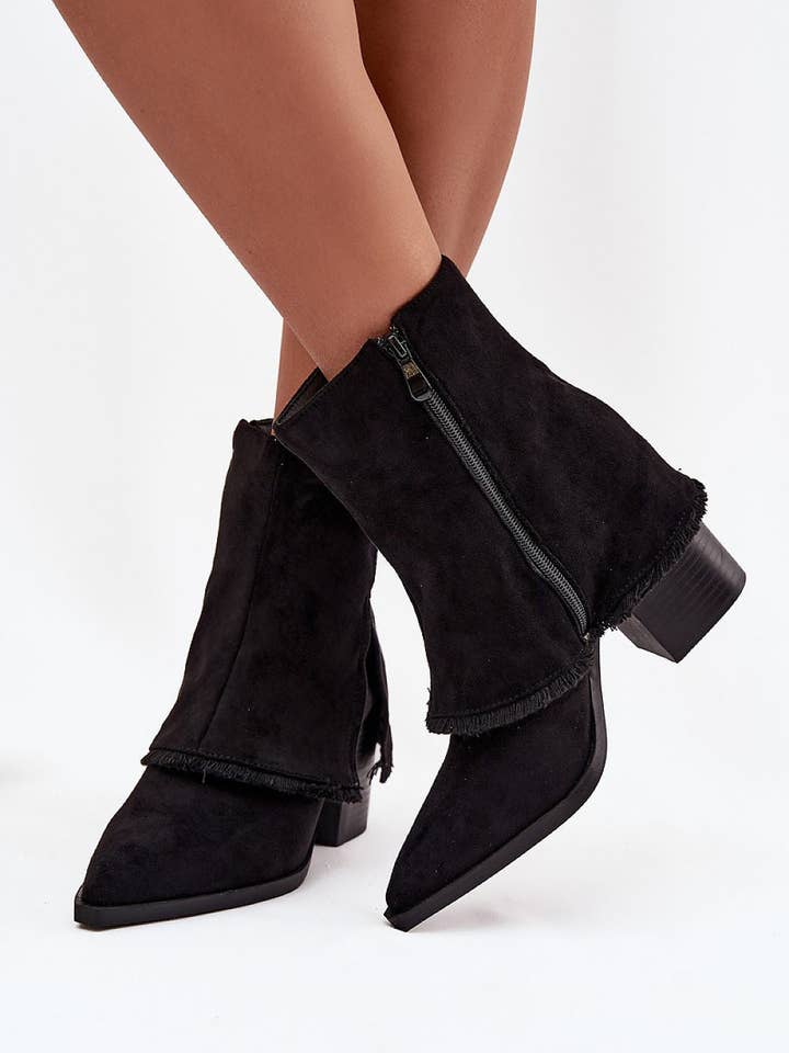 Ankle boots with heel Model 219241 Step in style for wholesale by Lieber Deem Marktplatz