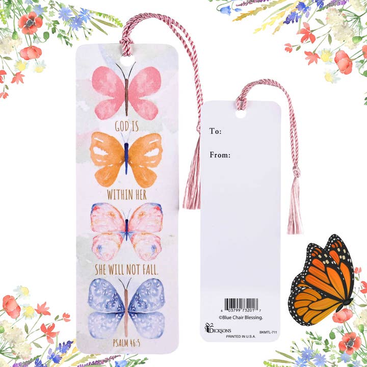 Dicksons - Wholesale Bookmark - Tassel Bookmark God Is With Her She Will2