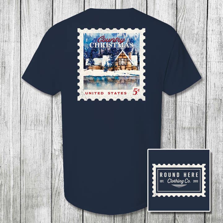 'Round Here Clothing Country Christmas for wholesale by The Old North State