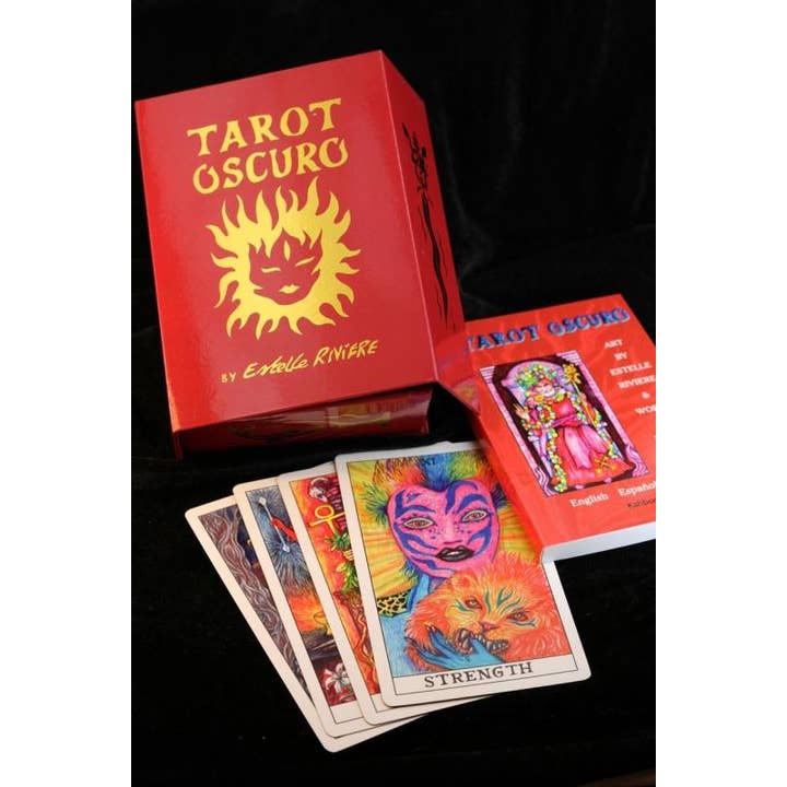 Microcosm Publishing & Distribution - Wholesale Tarot Cards - Tarot Oscuro : English, Spanish & French Edition