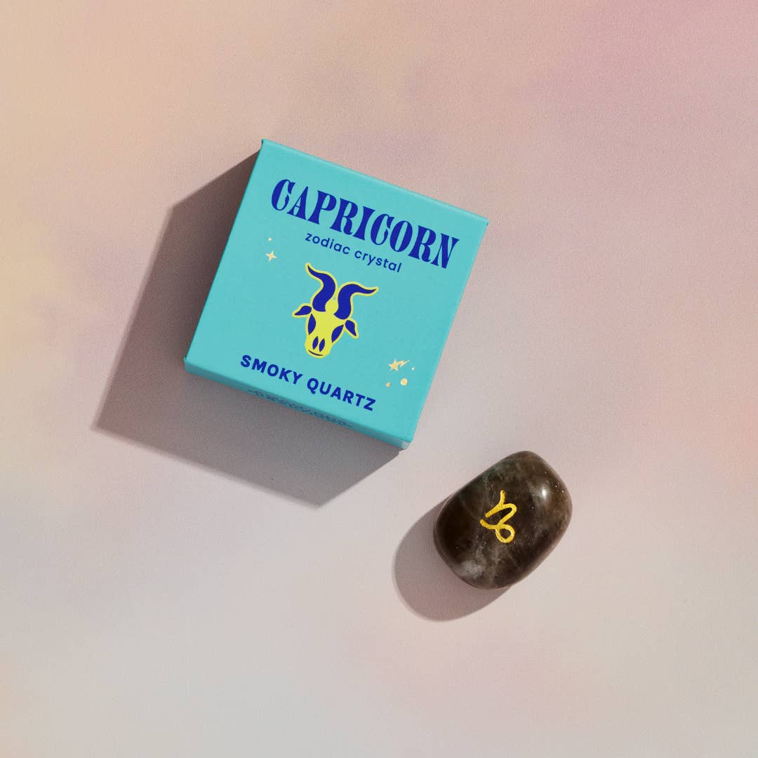 GeoCentral - Wholesale Spiritual Stone/Crystal - Capricorn Boxed Zodiac Crystal – Smoky Quartz