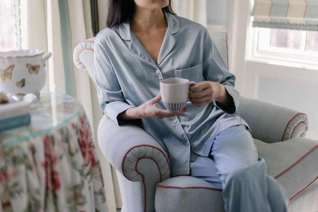 Lenora - Wholesale Sleepwear Set - Women's - CHLOE SATIN PAJAMAS10