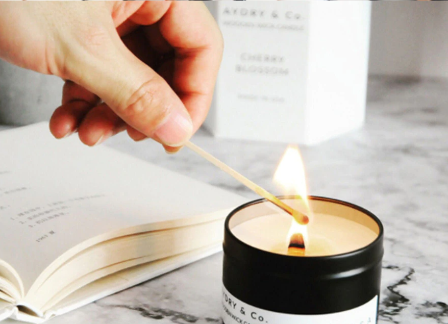 doremy – Großhandel Bastelset – Ancient Rose und weißer Jasmin Kerzen-Set -2