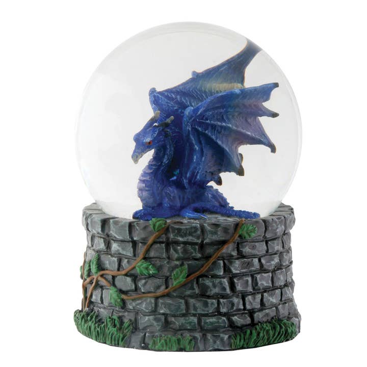 Pacific Trading - Wholesale Decorative Tabletop Object - Midnight Dragon Water Globe (65mm)