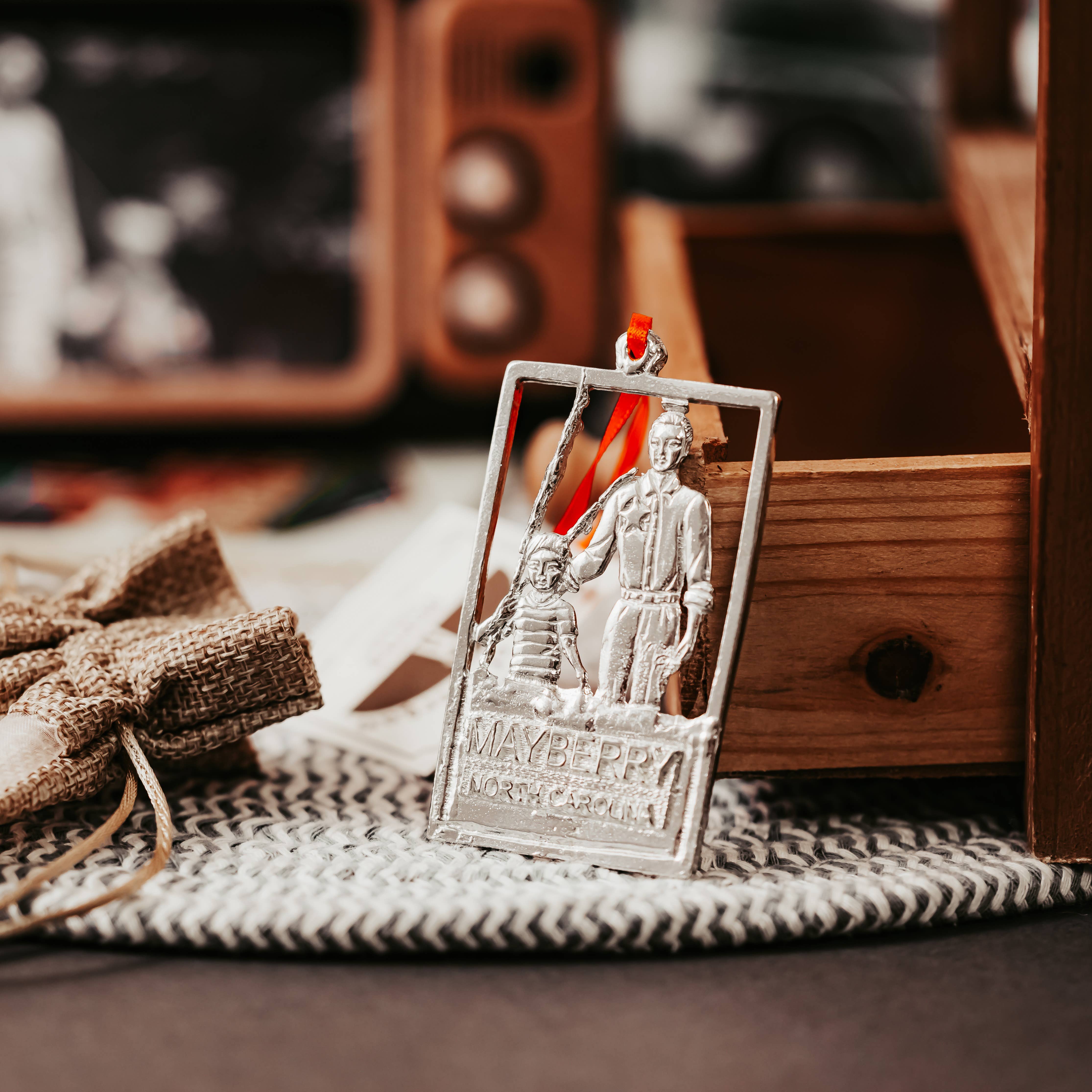 House of Morgan Pewter – Großhandel Verzierung – Mayberry Gifts - Sheriff - Andy Opie - Weihnachtsschmuck7