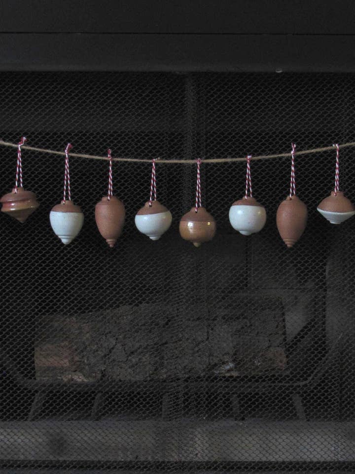 Handmade Ceramic Christmas Ornaments and Baubles for wholesale by Shachi Shah