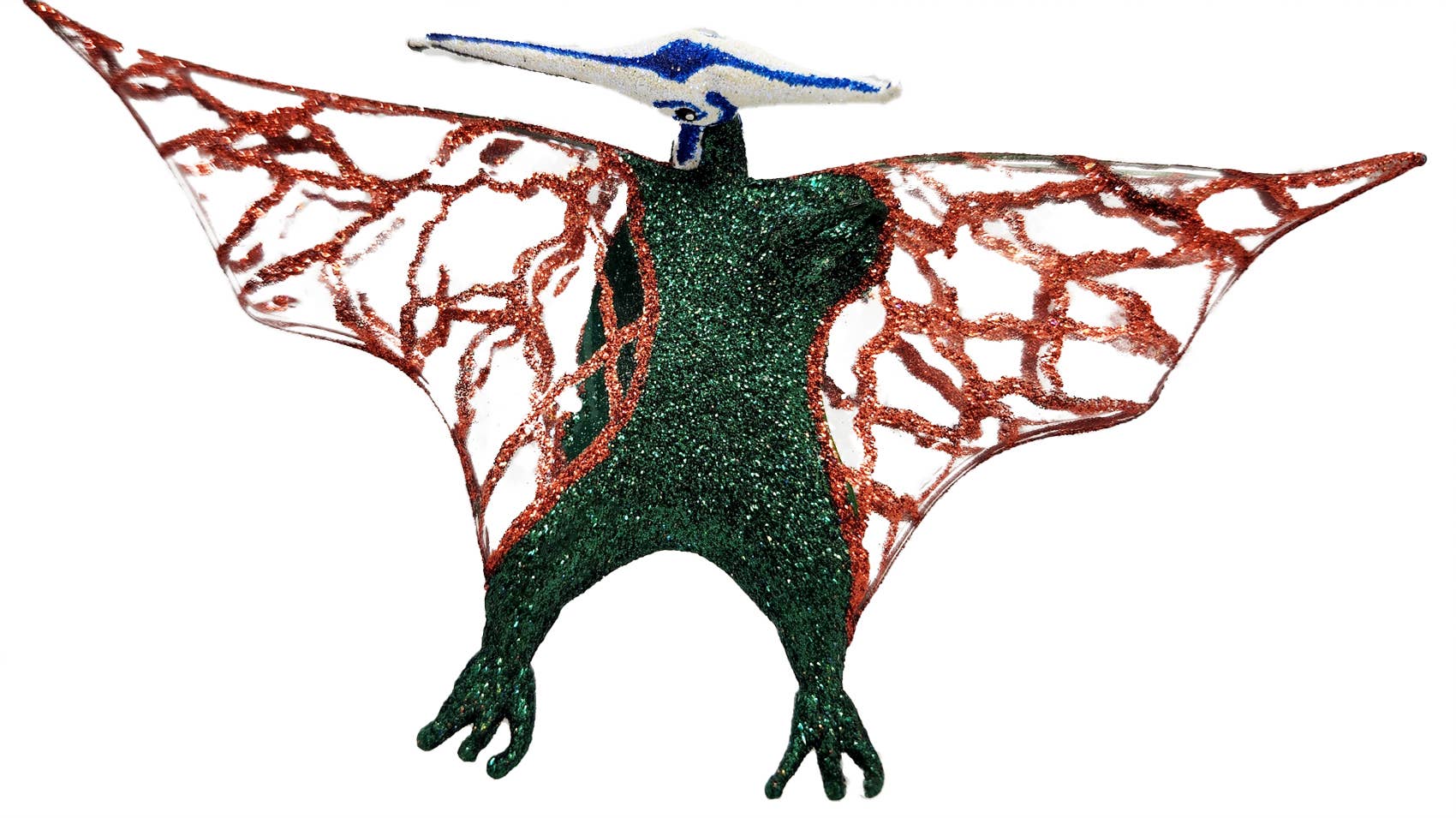 Mia's Polish Treasures - Vendita all'ingrosso Decorazione - Dinosauro ornamentale in vetro soffiato senza pterodattili2