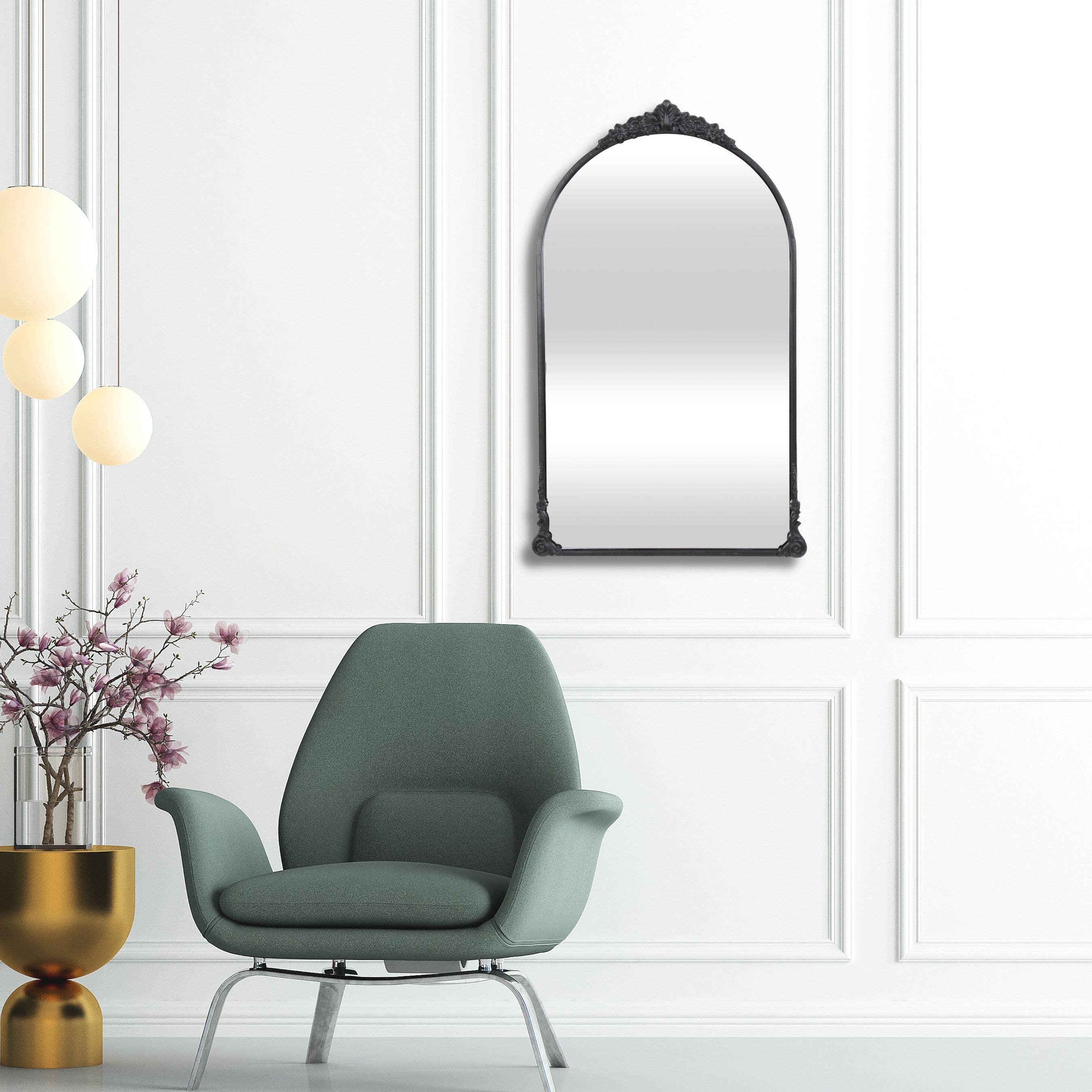 Cheungs Home Decor - Wholesale Wall Mirror - Everlaine Modern Victorian Wall Accent Mirror6